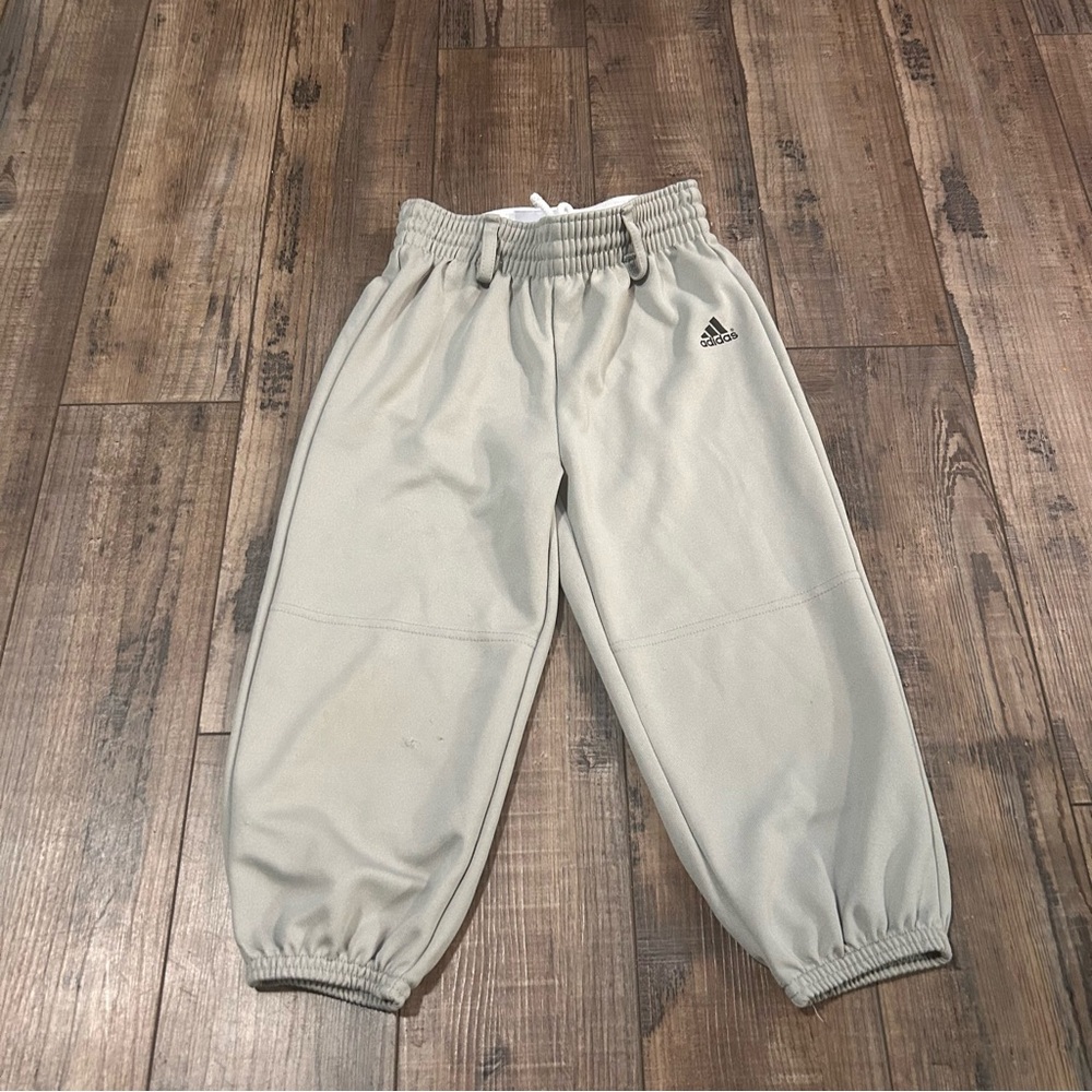 Adidas‎ Grey Size XS Youth Boys Climalite Baseball Knickers Pants Elastic
